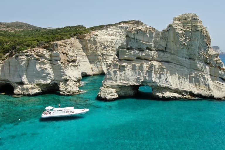 Adamas to Kleftiko (Half Day) - Speedboat Cruise With Snorkeling-image