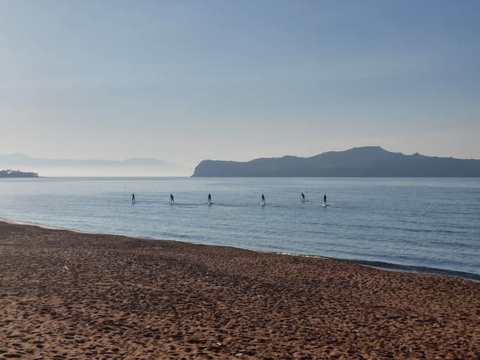 Stand up paddleboarding in Chania - SUP Lesson-image