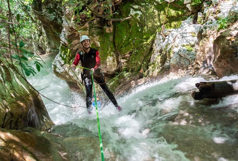 Canyoning Neda Waterfalls-image