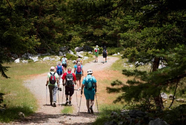 Hiking over Kalamata-image